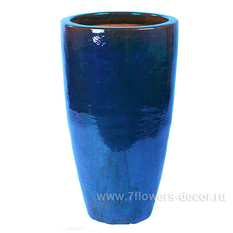 Кашпо (керамика) Blue Partner, D36xH70 см
