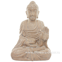 Фигура Nobilis Marco "Plain terra Buddha", 36х36хH50,5 см - фото 1