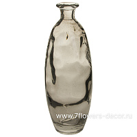 Ваза бутылочная (стекло),  D6,5xH17,6 см - фото 1