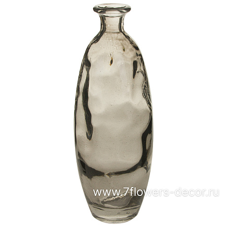 Ваза бутылочная (стекло),  D6,5xH17,6 см - фото 1