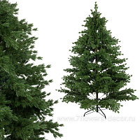 Ель искусственная "Таежная" (ПЭ), D180xH210 см - фото 1