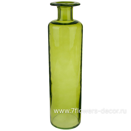Ваза бутылочная Йодная С0371 (стекло), D13,5xH43,5 см - фото 1