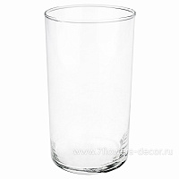 Ваза "Трубка 107" (стекло), D11xH20 см - фото 1