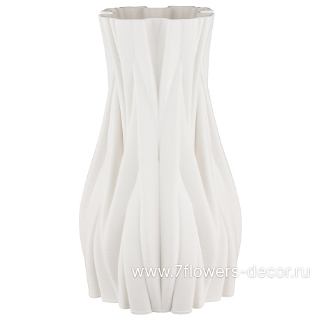 Ваза Иллюзия (керамика), D15xH28 см, для сухоцветов - фото 1