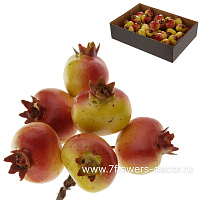 Гранат искусственный (пластик), D2,5 см, набор (22 шт) - фото 1