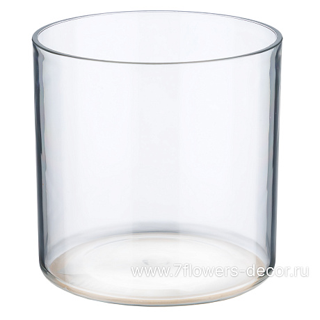 Вазон Round (пластик), D10xH10 см - фото 1