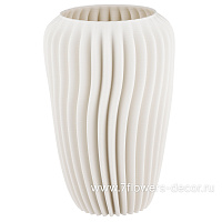 Ваза "Иллюзия" (керамика), D19,5xH31 см, для сухоцветов - фото 1