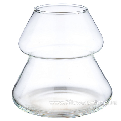 Фигура Елочка (стекло), D12xH16 см - фото 1