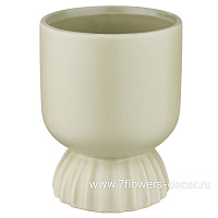 Кашпо "Lajos" (керамика), D12xH15,5 см - фото 1
