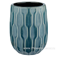Ваза "Соты" (керамика), D12xH19 см - фото 1