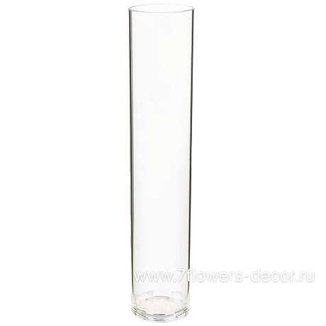 Ваза Трубка 50 (стекло), D5xH30 см, К - фото 1