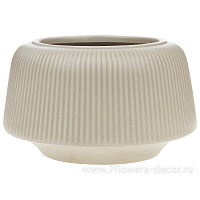 Кашпо (керамика), D11xH18 см - фото 1
