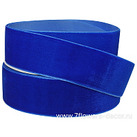 Лента декоративная (бархат), 40 ммx10 ярд - фото 1