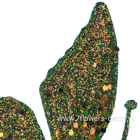 Бабочка на клипе (пластик), 16xH13 см - фото 2