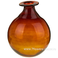 Ваза "Бутылочная Йодная С4635" (стекло), D30xH34,5 см - фото 1