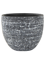 Кашпо Indoor Pottery Pot Karlijn Anthracite, D28хH25см - фото 1