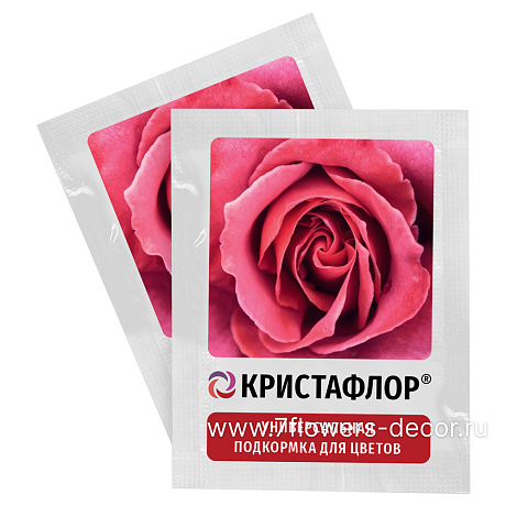 Набор Подкормки для развития срезанных цветов, 5г/0,5 л, (2000шт), Кристафлор Ун - фото 1
