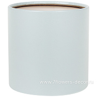 Коробка шляпная "Мини", D14xH14 см, без крышки, перламутр - фото 1