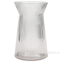 Ваза "Douya" (стекло), D12хH19,5 см - фото 1