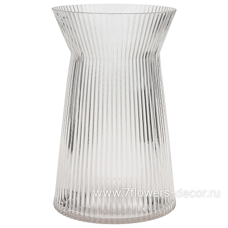 Ваза Douya (стекло), D12хH19,5 см - фото 1