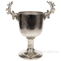 Чаша декоративная (металл), 36x20xH44 см - фото 1