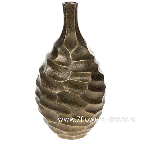 Ваза Antique (металл), D20xH38 см - фото 1