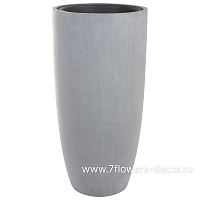 Кашпо Nobilis Marco "Pm-grey3 Vase" (полистоун), D41хH86 см, с тех.горшком - фото 1
