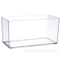 Кашпо "Classic square" (пластик), 20x10xH10 см - фото 1