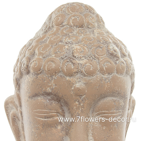 Фигура Nobilis Marco Plain terra Buddha, 36х36хH50,5 см - фото 2