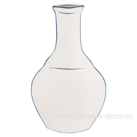 Ваза Санторини (керамика), 18x6xH31 см - фото 1