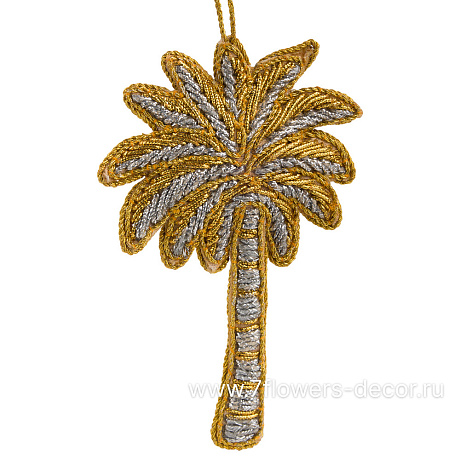 Елочная игрушка Пальма (бисер) - фото 1