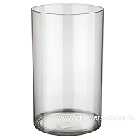 Вазон "Round" (пластик), D15xH25 см - фото 1