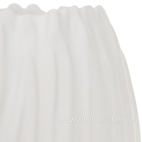 Ваза Bright Shell (керамика), D12xH15 см - фото 2