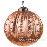 Елочная игрушка "Шар " (стекло), D10,5 см - фото 1