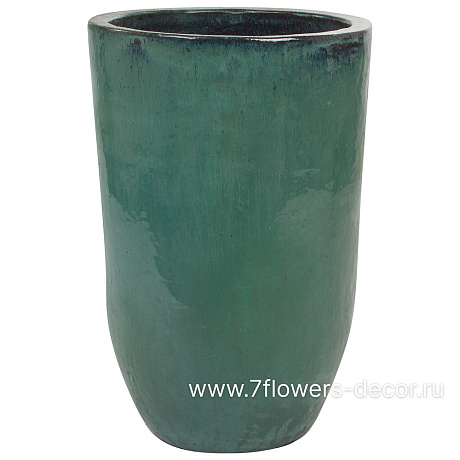 Кашпо Nobilis Marco Sea green Vase (керамика), D50хН75 см - фото 1