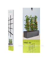 Шпалера для кашпо Lechuza"Trio Cottage 40 granite" - фото 1