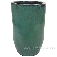 Кашпо Nobilis Marco "Sea green Vase" (керамика), D41хН63 см - фото 1