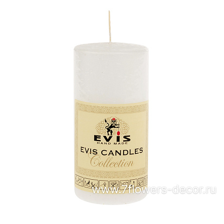 Свеча парафиновая Evis Цилиндрическая-5, Н 10 см - фото 1