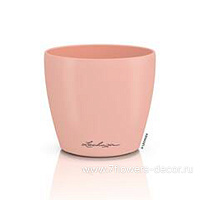 Кашпо Lechuza "Classico Color Deco 10 magnolia" (пластик), D11xH10 см - фото 1