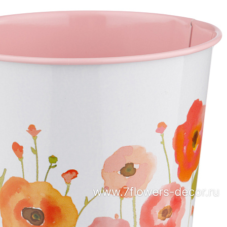 Кашпо (металл), D10xH10 см - фото 2