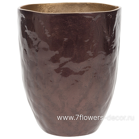 Ваза Enamel (металл), D16xH19,5 см - фото 3