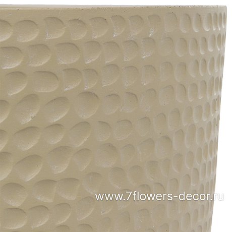 Кашпо Nobilis Marco Сells Round (GRC), D54xH27 см - фото 2