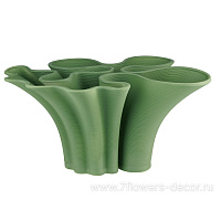 Ваза "Иллюзия" (керамика), 22x30xH14 см, для суxоцветов - фото 1