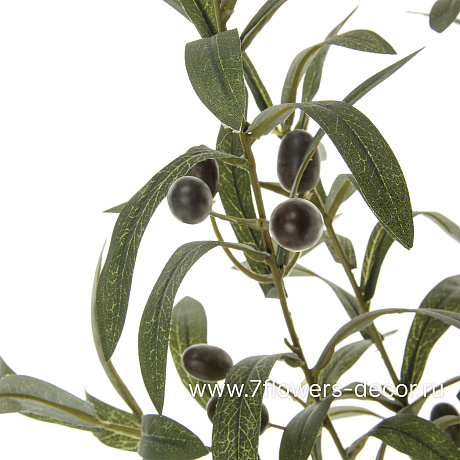 Ветка искусственная Олива, H95 см, с плодами - фото 2