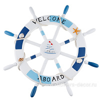 Фигура "Штурвал" (дерево), D45 см - фото 1