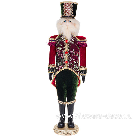 Фигура Щелкунчик (ткань), 18x12xH63 см - фото 1