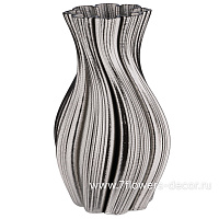 Ваза "Иллюзия" (керамика), D17,5xH28,5 см, для сухоцветов - фото 1