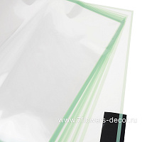 Набор прозрачной пленки  с цветной окантовкой, 58х58 см, (20 шт) - фото 1