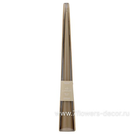 Свеча конус (воск), H36 см - фото 1