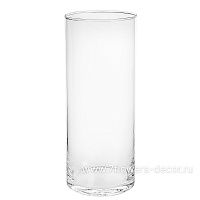Ваза "Трубка Армандс-4" (стекло), D10xH25 см - фото 1